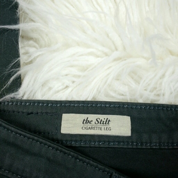 AG Adriano Goldschmied Stilt Cigarette Jeans Pants Grey SZ 26 - Picture 5 of 7